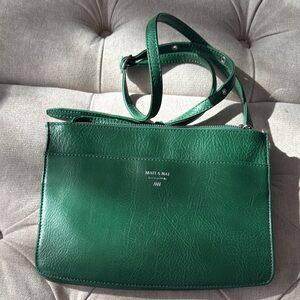 Matt & Nat Forest Green Vegan Crossbody Bag